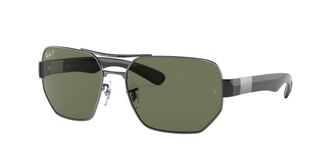 Ray-Ban RB3672 Polarized 004/9A Mens Sunglasses Grey Size 60