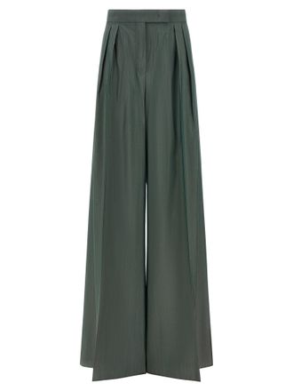 Max Mara Bicolor Virgin Wool Casual Womens Pants