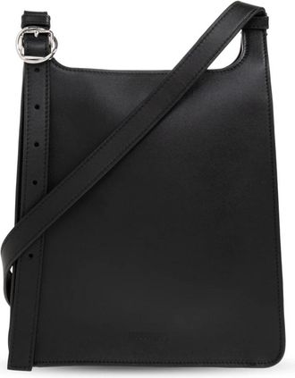 Jacquemus Small Tablier - Heren - Schoudertassen - Zwart - ONE Size - Katoen - Tassen