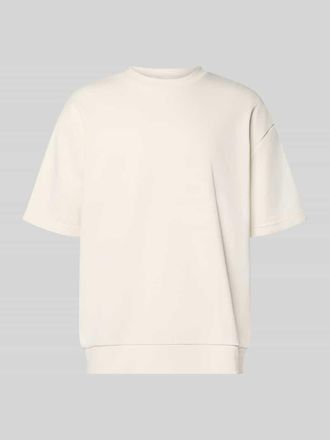 Lindbergh Lindbergh Oversized T-Shirt mit Rundhalsausschnitt in Offwhite, Gr&ouml;&szlig;e XXXL
