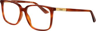 Chlo&eacute; Ch 0369O Optisch Montuur - unisex - Brillen - Bruin - 55 MM - Accessoires