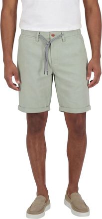 N-Z-A- NEW ZEALAND AUCKLAND New Zealand korte broek normale fit groen effen
