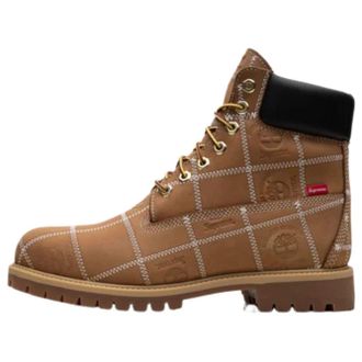 Timberland x Supreme 6 Inch Premium Waterproof Boot Patchwork - Wheat TB0A5TBZ-754