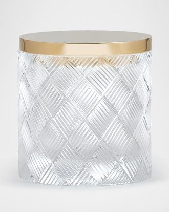 Labrazel Basket Weave Canister
