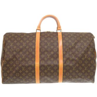 Louis Vuitton Brown Monogram Monogram Boston Bag (Pre-Owned)
