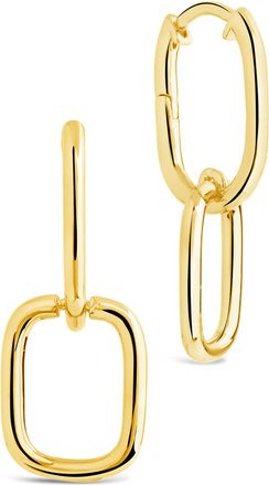 Sterling Forever Talani Link Drop Earrings