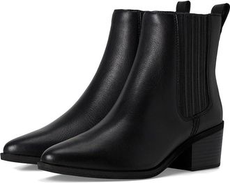 Clarks Morzine Top Womens Boots Black Leather : 9.5 B - Medium