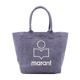 Isabel Marant Isabel Marant, Tote Bags, female, Purple, Size: ONE SIZE Small Yenky Tote