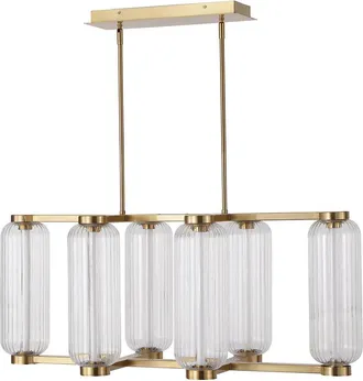 Safavieh Couture Cyndy Rectangle Glass Chandelier