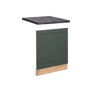 Vicco Panel Frontal Fame-line, Verde Dorado Casa De Campo, 60 Cm, Et Antracita Vicco