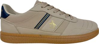 Original Penguin Striker Heren Beige/Navy Sneakers