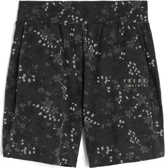 Freddy Pantaloncini donna in heavy jersey stampa floreale allover