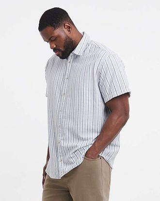 Jack & Jones Jack & Jones Chad Striped Oxford Shirt