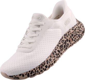 Skechers BOBS Squad Chaos Daily Prow L 117246 Womens Trainers, White, 36 EU