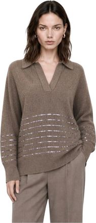 Kocca Truien & Vesten, Dames, Bruin, XL, Wol, LYA Sweater