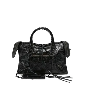 Balenciaga Small Le City Leather Tote Bag