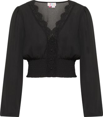 Izia Cropped Blouse lange mouw gaya