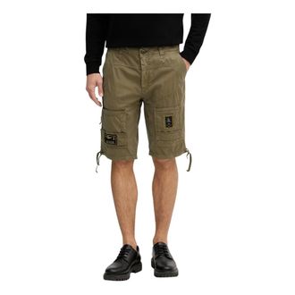 Aeronautica Hombre, Pantalones cortos, Verde, Talla: L