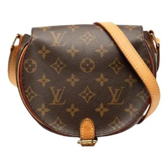 Louis Vuitton Pre-owned Cross Body Bags, female, Brown, Size: ONE SIZE Pre-owned Sac Tambourine