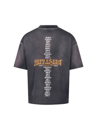 Represent Mens T-Shirts And Polos Grey Cotton