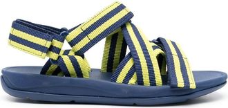Camper Match stripe-print sandals - women - Recycled Polyester/Polyethylene vinyl acetate (PEVA)/Recycled Polyester/Polyethylene vinyl acetate (P