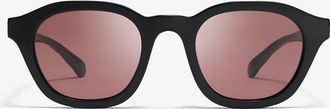 Tory Burch Womens Kira Round Sunglasses, One Size