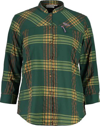 Maloja Womens MuraM. Shirt - XS - Stone Pine Check