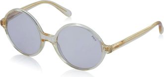 Ralph Lauren Zonnebril met ronde glazen - Dames - Accessoires - Beige - Maat: ONE Size