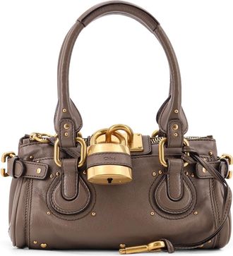 Chlo&eacute; Paddington Leather Shoulder Bag-Donna