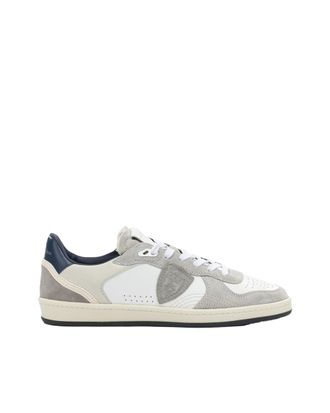 Philippe Model Low-Top Sneakers In Smooth White Leather