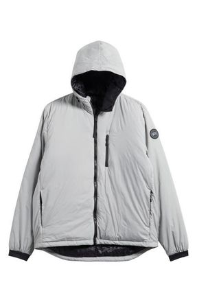 Canada Goose Lodge Packable Down Hooded Jacket in Stratus Grey - Gris Stratus at Nordstrom, Size Xx-Large