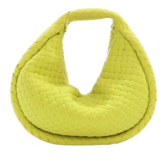 Bottega Veneta Pre-owned Shoulder Bags, female, Green, Size: ONE SIZE Pre-owned Jodie Shoulder Bag