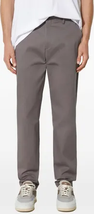 Paul Smith button-fastening pocket trousers - men - Cotton/Elastane/Cotton/Polyamide - 32 - Grey