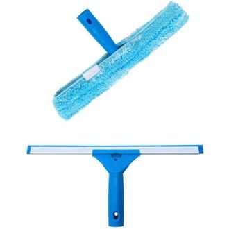 OEM Limpiacristales Profesional Con Cepillo De Microfibra, 35 Cm De Ancho - Crezuo