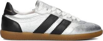 Stefano Lauran Zilver Su&egrave;de Dames Sneakers - Dames - Sneakers - Grijs - 36 EU - Su&egrave;de - Schoenen