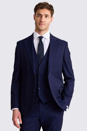 Moss Tailored Fit Ink Stretch Suit Jacket