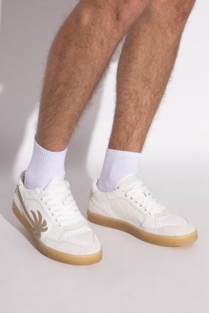 Palm Angels Sports Shoes New Palm 1, Mens, White