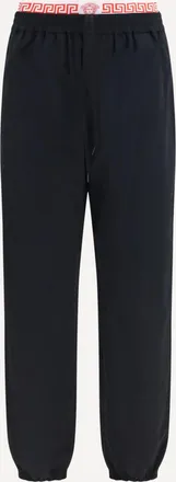 Versace Pantaloni Jogger in nylon Man 50