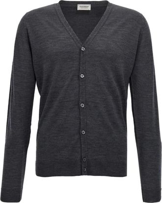 John Smedley Hombre, Jerseys, Negro, Talla: 2XL