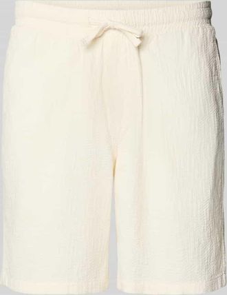 Jack & Jones Jack & Jones Shorts mit Strukturmuster Modell JAIDEN in Offwhite, Gr&ouml;&szlig;e XXL