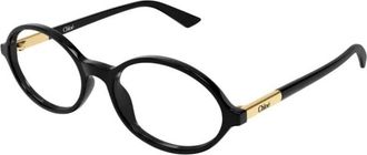 Chlo&eacute; Eyeglasses - Dames - Brillen - Zwart - 54 MM - Accessoires
