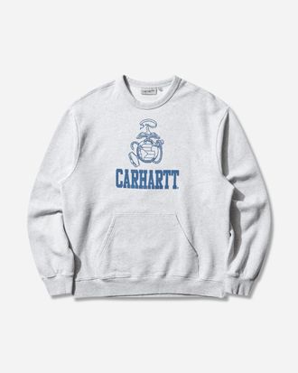 Carhartt Work in Progress Men s Pond Corps Sweatshirt Ash Heather