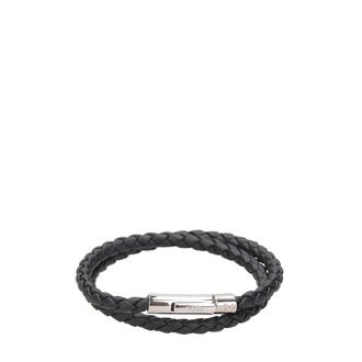 Tod's Mycolors Leren Armband - Heren - Armbanden - Zwart - ONE Size - Leer - Accessoires