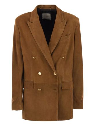 Tagliatore Josie double-breasted blazer - Brown