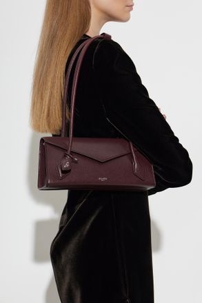 Alaia Bag Teckel, Womens, Burgundy