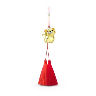 Swarovski Ornament Tijger - Dames - Versiering - Veelkleurig - ONE Size - Leer - Home