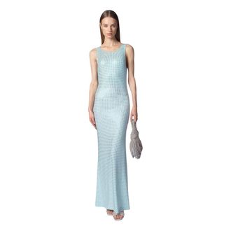 Twentyfourhaitch Gowns, female, Blue, Size: 2XS Gowns