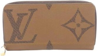 Louis Vuitton Pre-owned Wallets, female, Brown, Size: ONE SIZE Pre-owned Long wallet (bi-fold)