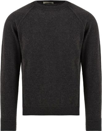 FILIPPO DE LAURENTIIS Truien & Vesten, Heren, Grijs, 2Xl, Wol, Ronde hals trui