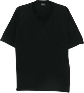 Gucci Logo-embroidered Cotton T-shirt